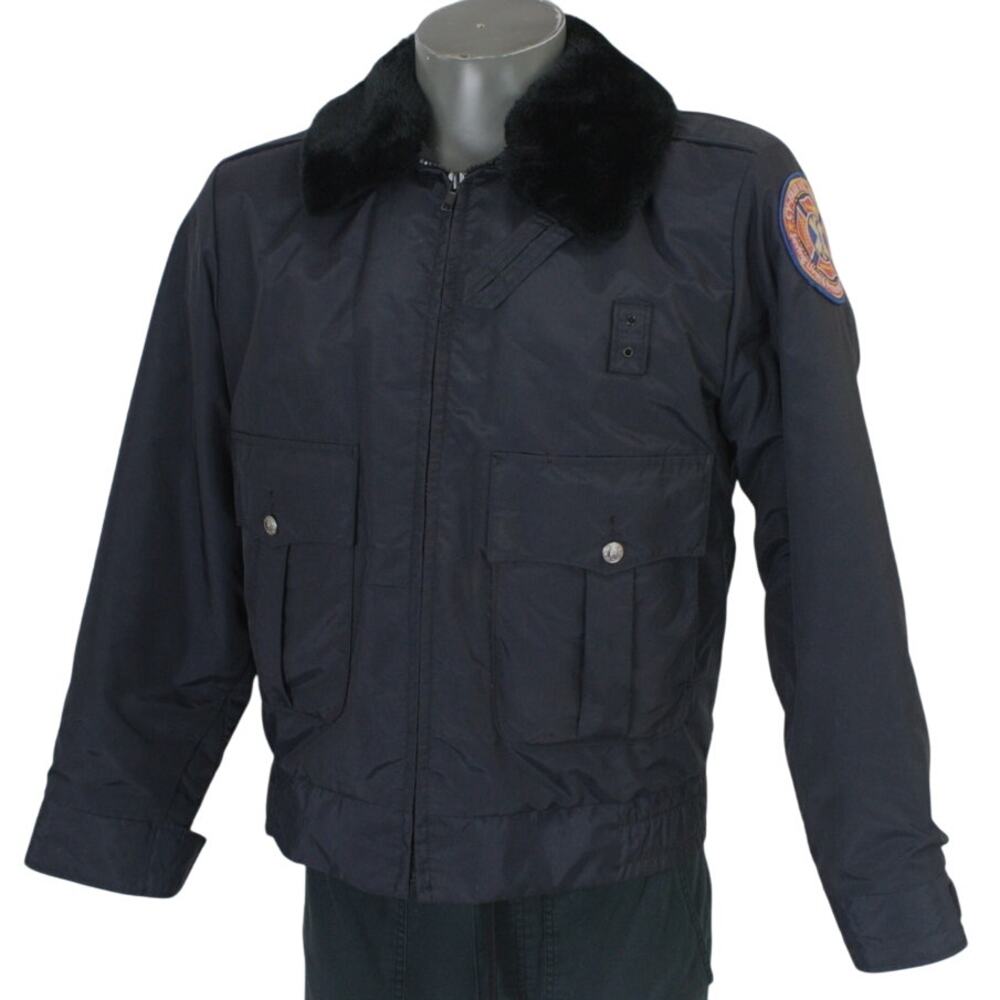Vintage 70s Horace Small Police Aviator Bomber Jacket Mens 36 USA Made